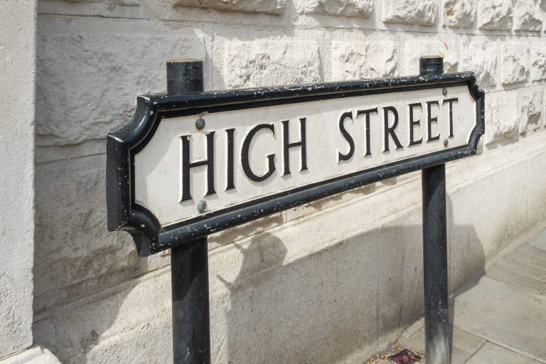 high street