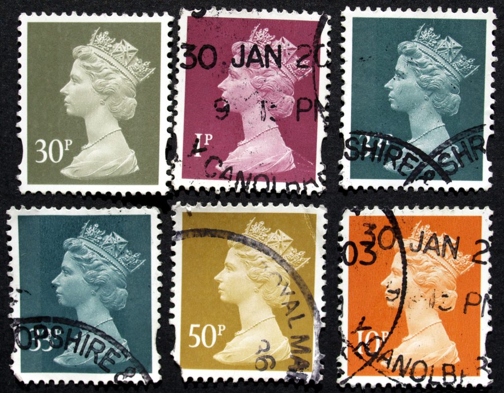 Old UK stamps