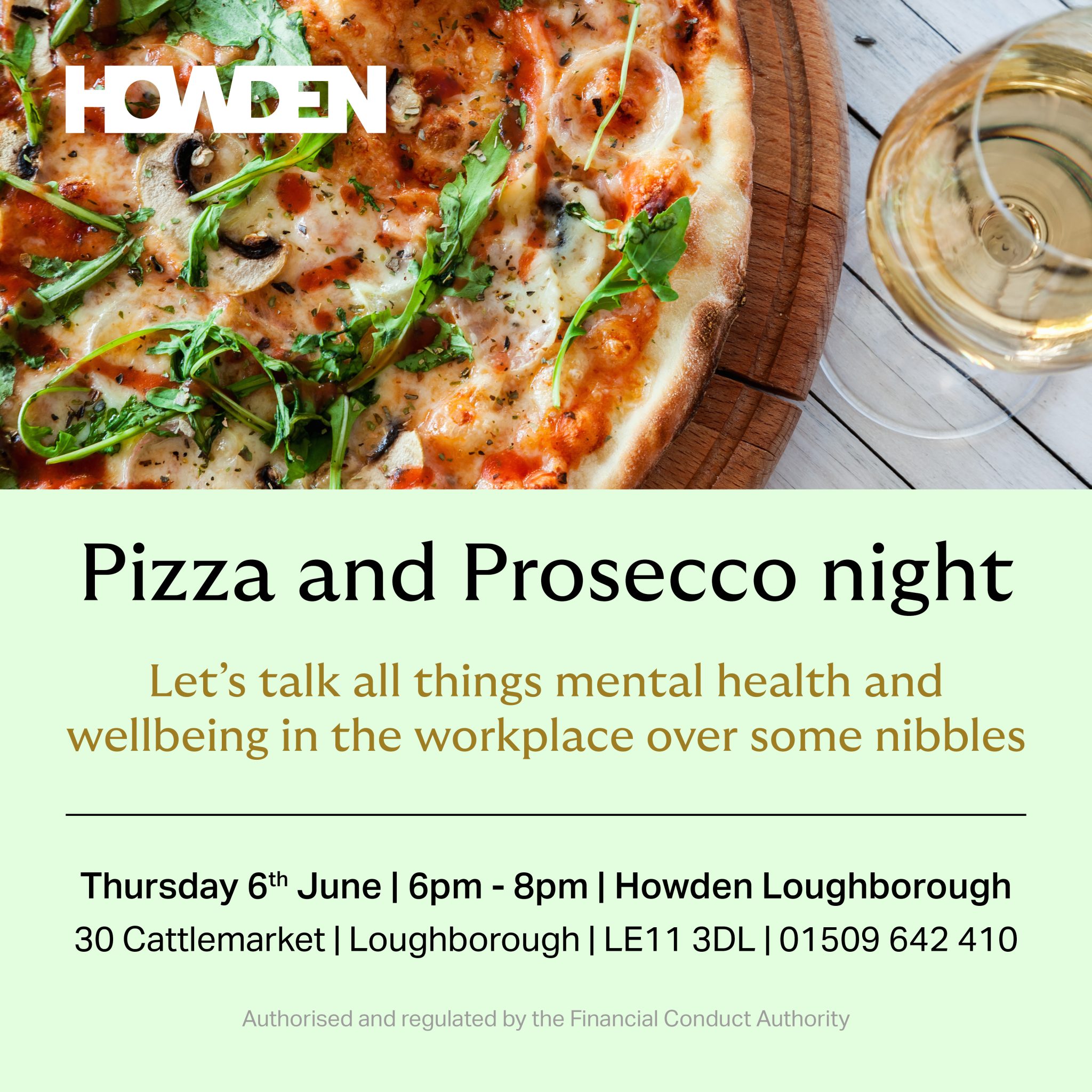 Pizza and Prosecco Night