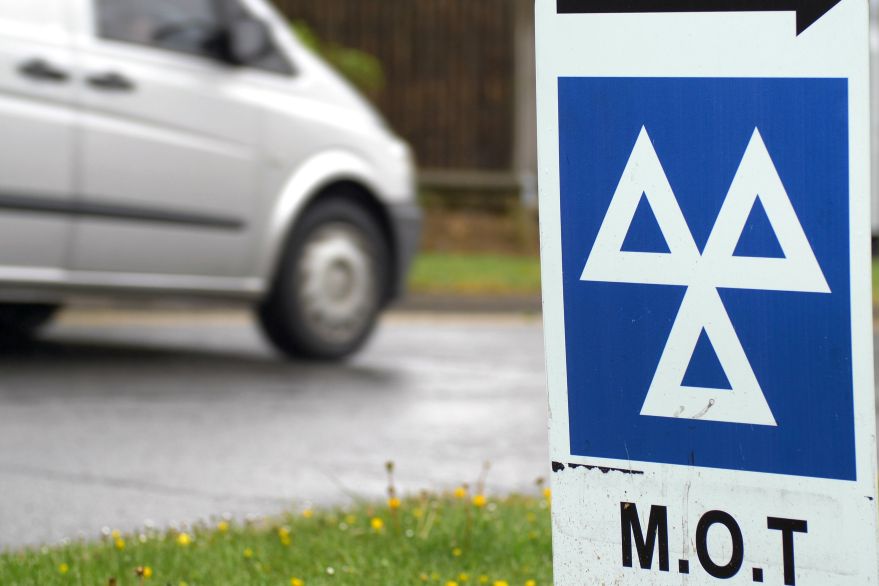The top reasons vans fail their MOT